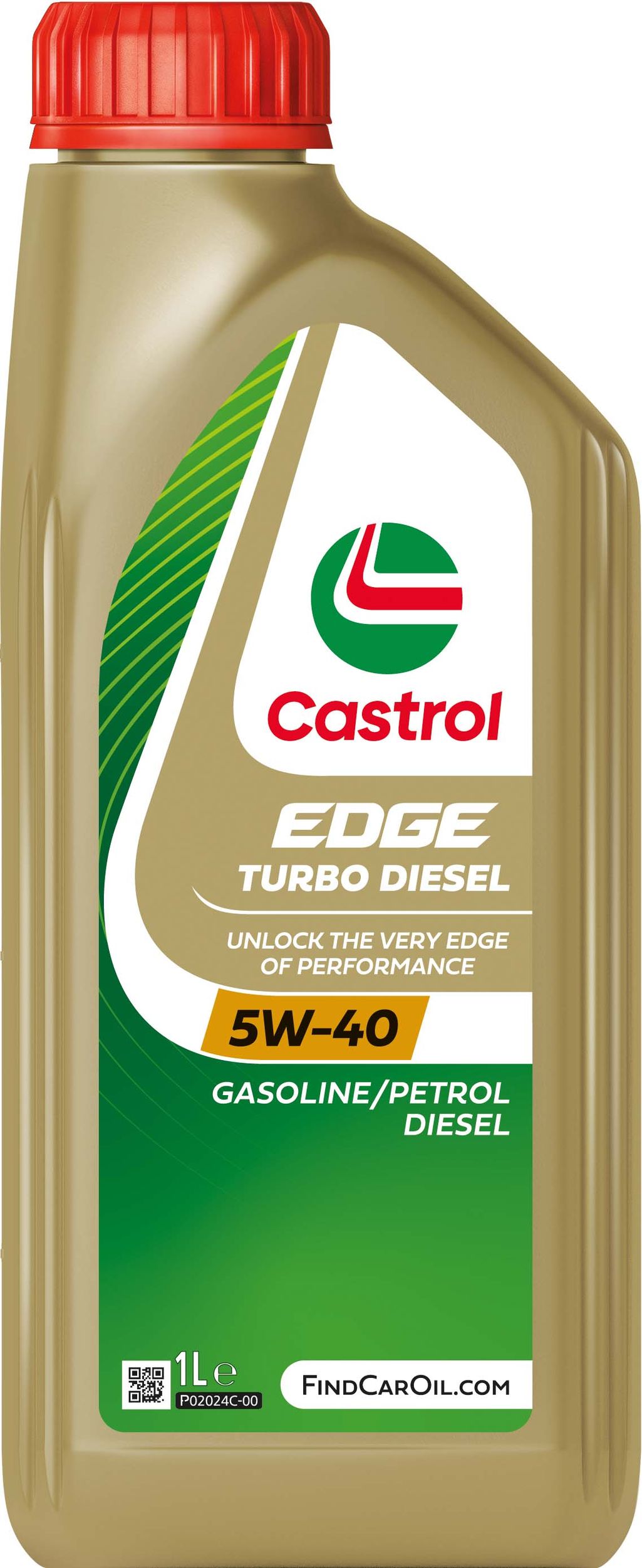 Ulei de motor sintetic Castrol EDGE Turbo Diesel 5W-40, 1L